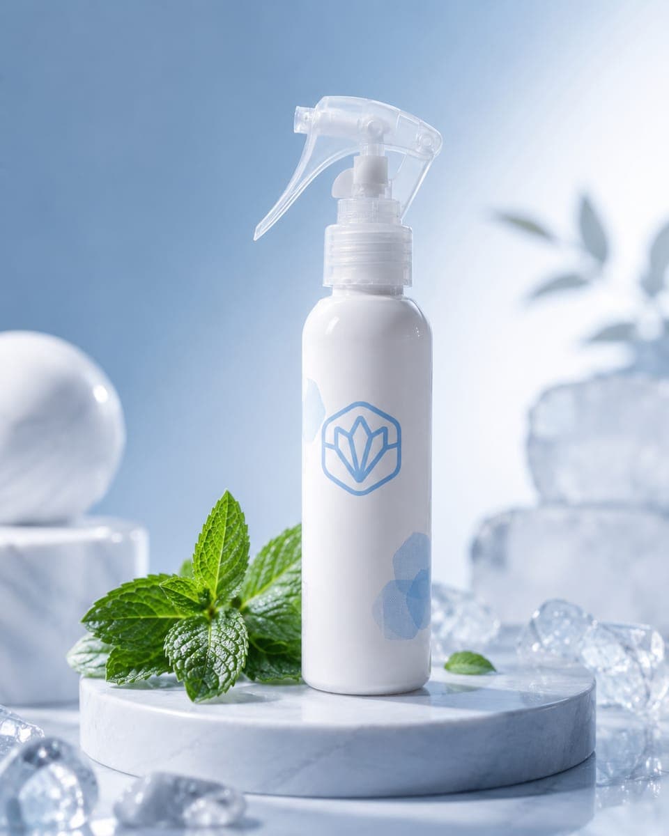 Santiva, loción fría en spray, lista para el ritual